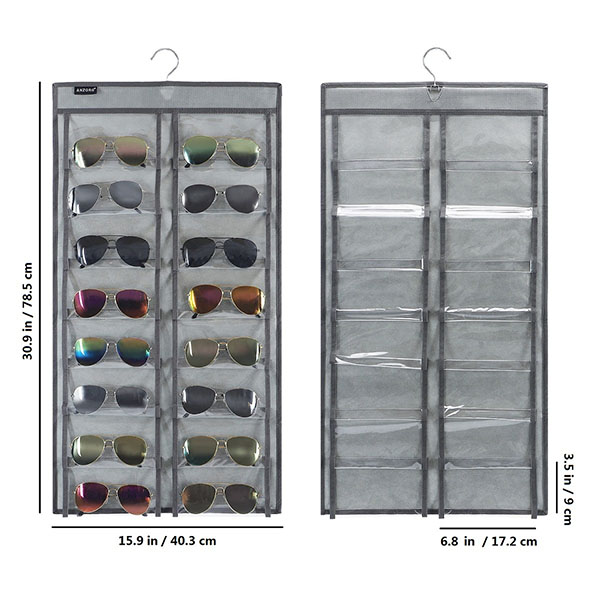 Aazon.co: Wooden Sunglass Holder For Wall – Sunglasses Rack For Hoe